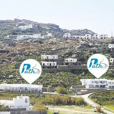 Сasa de vacaciones 1path Wave Mykonos Super Paradise House
